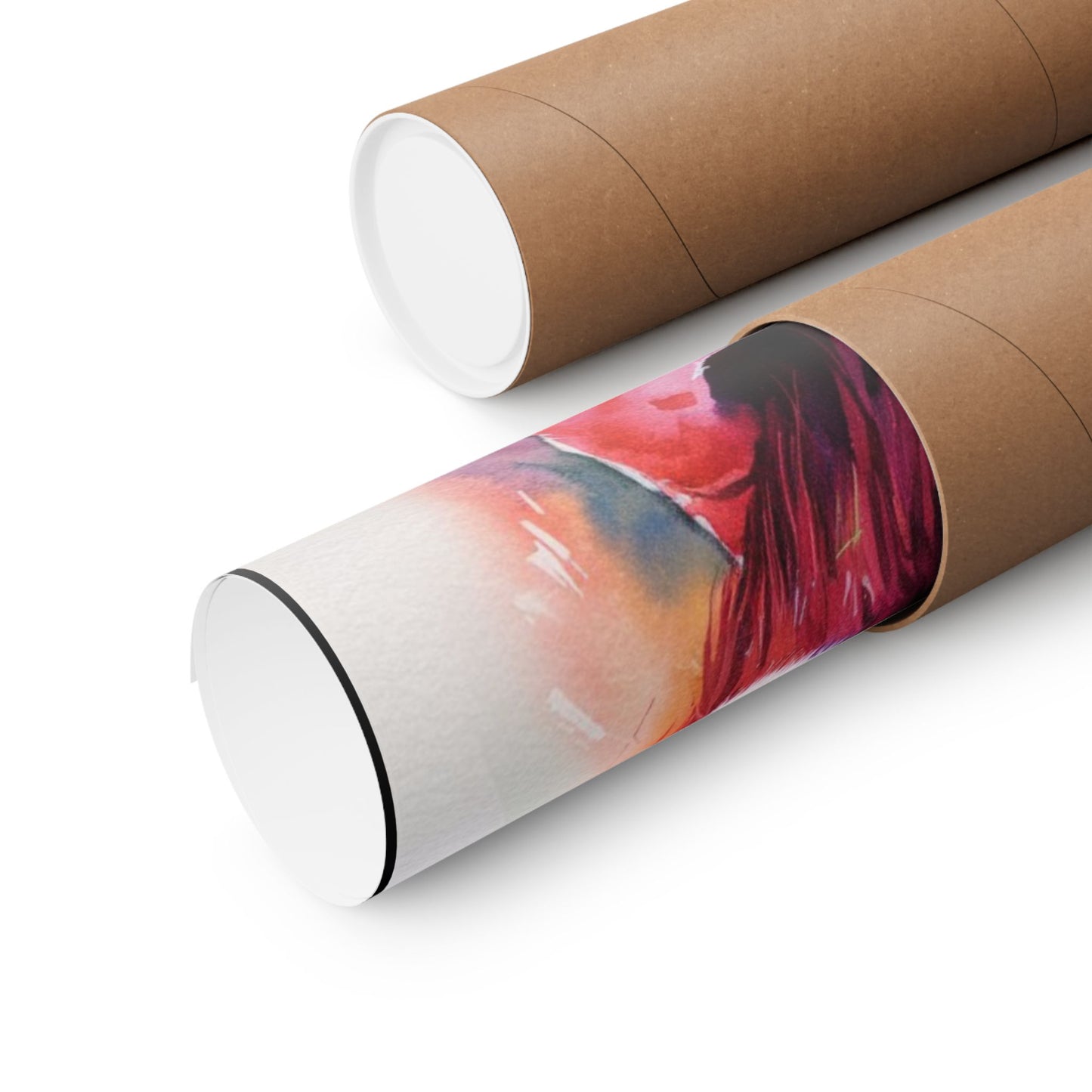 Colorful lion Matte Vertical Posters