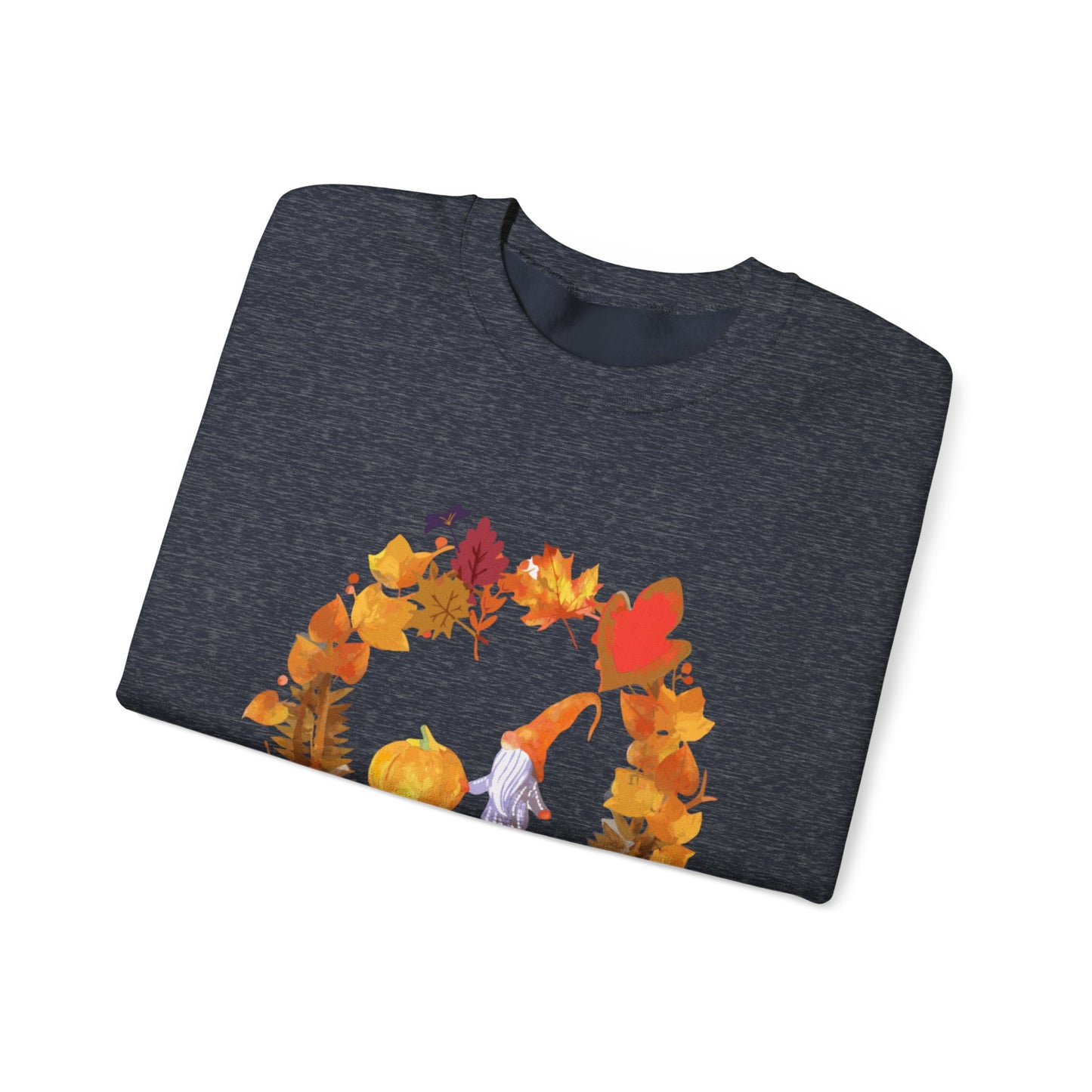 Happy Autumn Unisex Heavy Blend™ Crewneck Sweatshirt