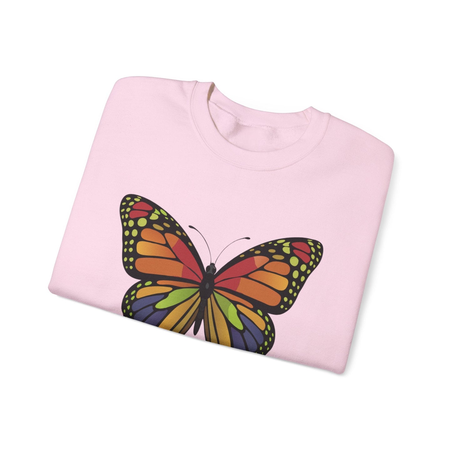 Cute Butterfly Colorfull Unisex Heavy Blend™ Crewneck Sweatshirt