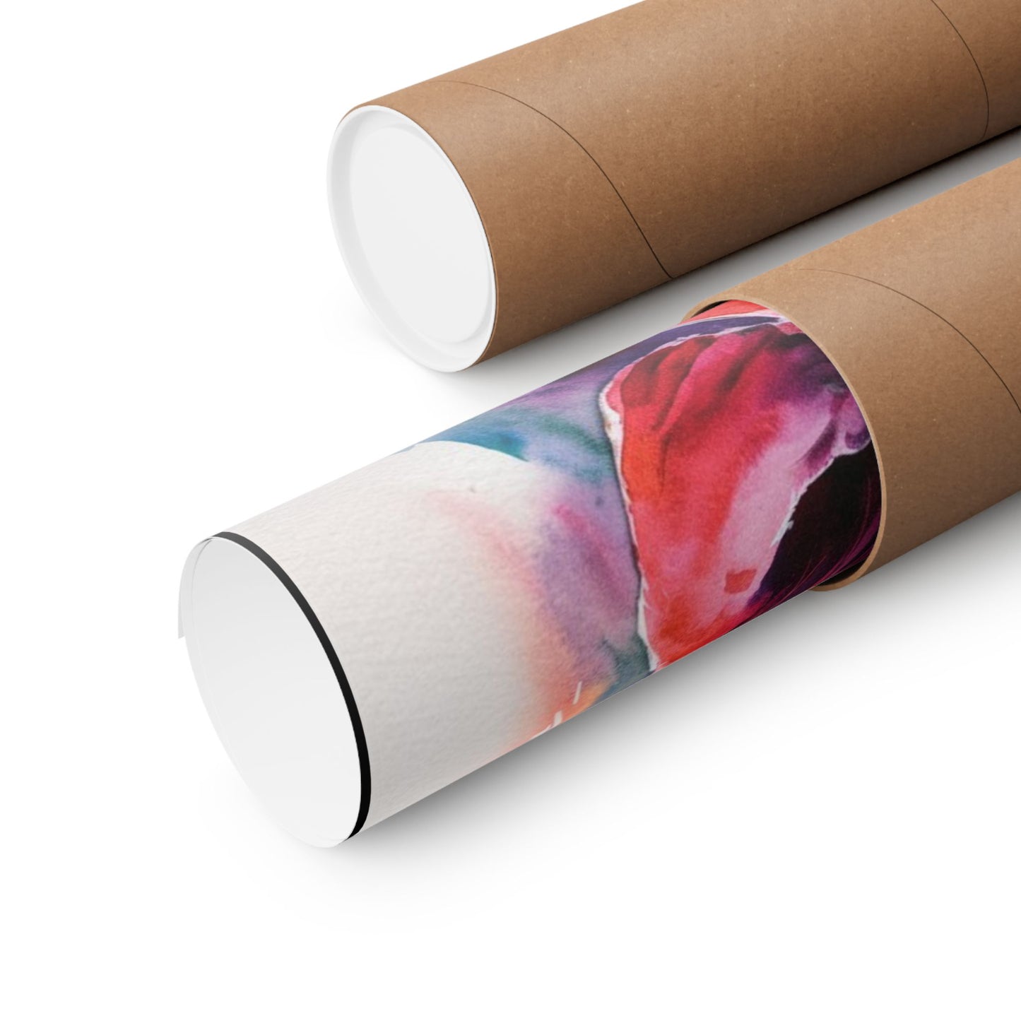 Colorful lion Matte Vertical Posters