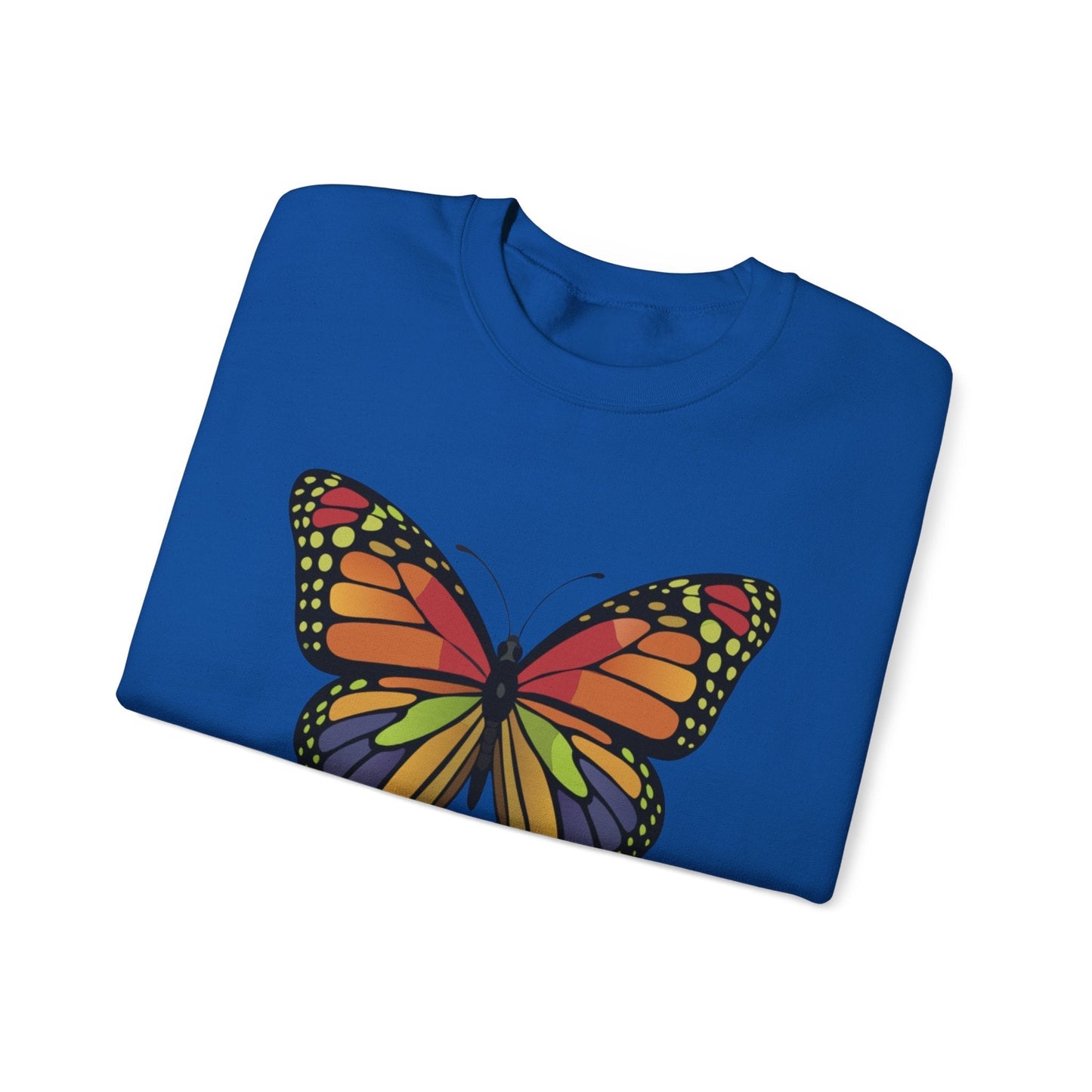 Cute Butterfly Colorfull Unisex Heavy Blend™ Crewneck Sweatshirt